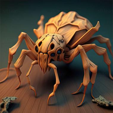 3D model Ixodes us (STL)